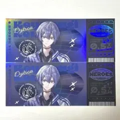 小柳ロウ HEROES ハーフアニバーサリー ランダムホログラムチケット風カード