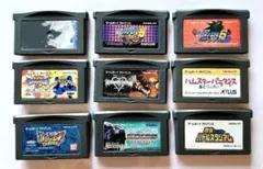 【※動作未確認！！】ゲームボーイアドバンス用 ゲームソフト 9点セット
