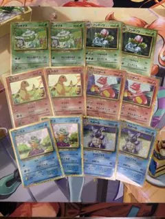 ヒトカゲ ゼニガメ フシギダネ classic 御三家 進化ライン　各2枚