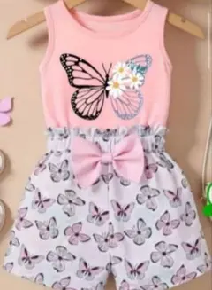 ☆蝶々 セットアップ☆ 100