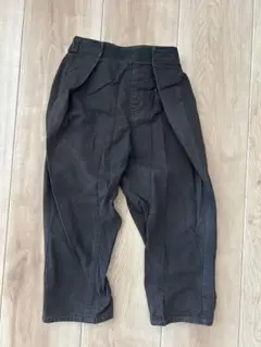 BREEZE 120cm 黒　タックパンツ