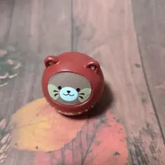 お正月　マスコット　アニマル　だるまクマ