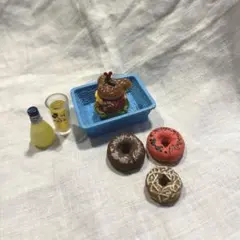 【終売商品】ミッキーマウス50's カフェ　「ハンバーガーバスケット」 ドーナツ