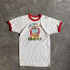 vintage USA製 clover design ringer tee - メルカリ