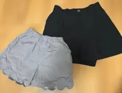 ショートパンツ　キュロット　140センチ