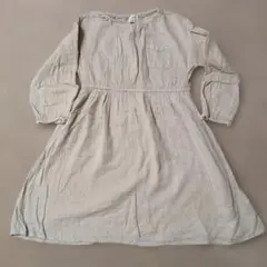 F.O.KIDS ベージュ 長袖ワンピース 120