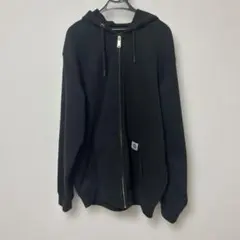 Carhartt ブラック フルジップパーカー M