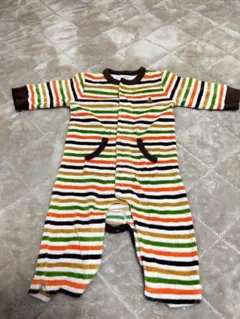 babyGap ストライプロンパース 70cm　冬用