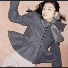 Bibiy. B. STARRY PEPURAMU CARDIGAN - メルカリ