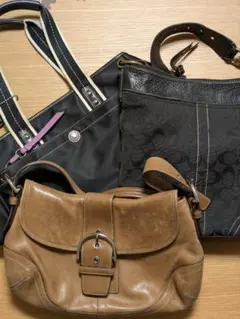 COACH バッグ3点おまとめ