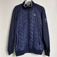Le coq sportif GOLF ネイビー キルティングジャケット L
