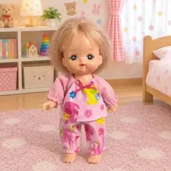 メルちゃんサイズハンドメイド服 ぞうさんパジャマセット