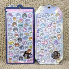 ボンボンドロップシール　2種　すみだ水族館　シャーベットらめーる