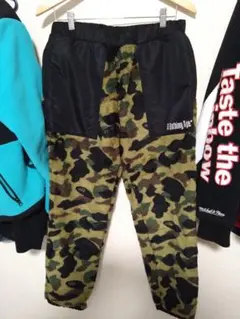 A BATHING APE 1camo boa pants