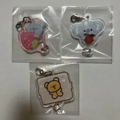 BT21 つながるアクリルチャーム KOYA 3点セット