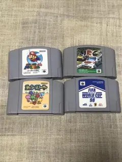 NINTENDO64 ゲームソフト 4本セット