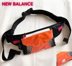 New Balance ニューバランス ランニング ウエストポーチ オレンジのサムネイル
