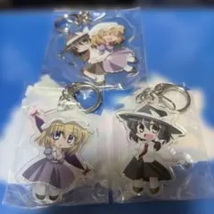 東方project 宇佐見蓮子　マエリベリー・ハーン　アクリルキーホルダー