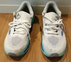 ​【29cm】アディダス ランニングシューズ（白×水色）即購入OK　値段交渉可