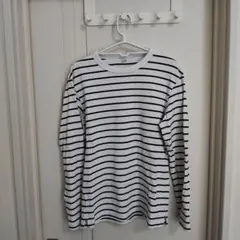 ユニクロ　レディース　トップス　長袖　ボーダー　Sサイズ　UNIQLO