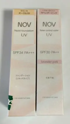 ノブ リキッドファンデーション UV オークル10、ベースコントロールセットのサムネイル
