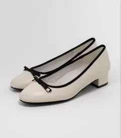 ♡本日まで♡ RANDA ラウンドトゥバレエシューズ アイボリー 24.0cm