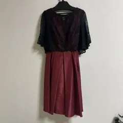 Aimer レースボレロ×シャンタン 2WAYパーティードレス