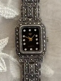 ヴィンテージ装飾腕時計マルカジット純銀製 2025年最新】マルカジット 時計の人気アイテム - メルカリ