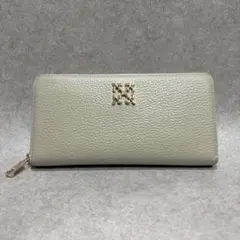 ラシット モノグラムプレートラウンドジップウォレット 長財布のサムネイル