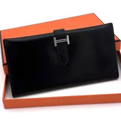 入手困難] エルメス HERMES ボックスカーフ 8連 キーケース ブラック