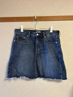 LOWRYSFARM デニムスカート ミニ丈