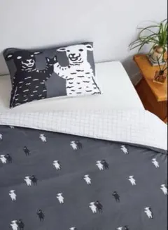 グラニフ　ラムチョップ　布団カバー　 ボックスシーツ　Wサイズ