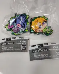 ジョジョの奇妙な冒険 ラバーマスコット 2個セット