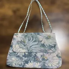 花柄ハンドバッグ