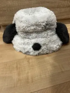 USJ スヌーピー ふわふわ帽子 バケットハット グレー