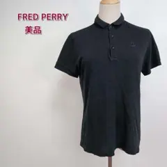 ✨美品✨ FRED PERRY ポロシャツ 半袖 レディース 黒 Sサイズのサムネイル