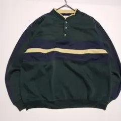 F155 80s 90s BILL BLASS MENSWEAR ヘンリーネック