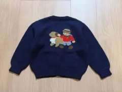 美品　ファミリア　男の子Ｖネックカーディガン　サイズ90
