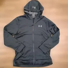 Under Armour 黒 フルジップ パーカー M