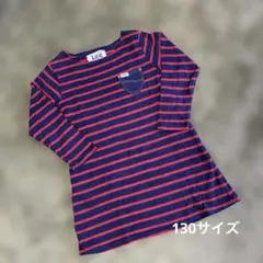 Lee ストライプ 長袖ワンピース