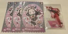 鬼滅の刃 禰豆子 阿波おどり アクリルスタンド クリスマス ポストカード
