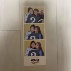 TWICE ミナ ジヒョ what is Love？ ステッカー