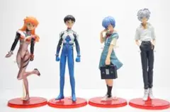 エヴァンゲリオン ポートレイツ フィギュア 4点 シンジ レイ アスカ カヲル