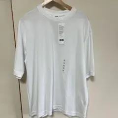 新品 UNIQLO エアリズム コットン オーバーサイズTシャツ XL