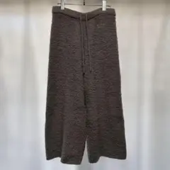 ジェラートピケ　ベーシックジェラートロングパンツ　パンツ　グレー　パジャマ