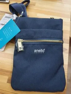 ショルダーバッグ ネイビー ブラック