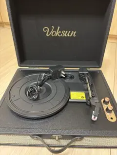 Voksun アナログレコードプレーヤー 本体