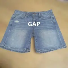 デニムショートパンツ ライトブルー