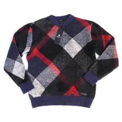 ☆新品未使用☆ブラックレーベル・クレストブリッジ 人気チェック柄ニット☆