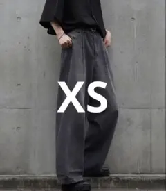【cussil/クシル】TRストレッチルーズシルエットデニムパンツのサムネイル